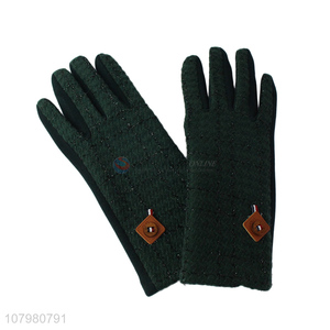 China Factory Wholesale Winter Warm Gloves Ladies Leisure Gloves