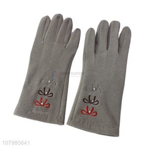 Hot Selling Winter Warm Gloves Ladies Driving Full Fingers Gloves