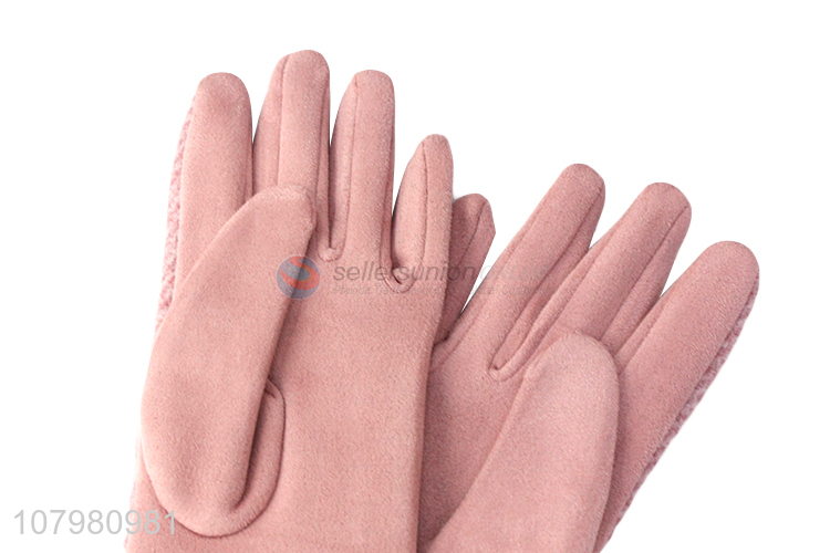 New Style Women Winter Thicken Warm Gloves Fashion Gloves