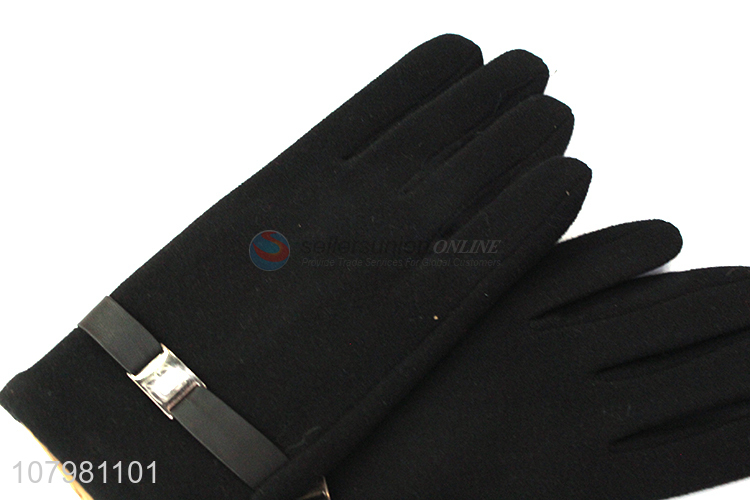 Fashion Ladies Business Casual Gloves Winter Warm Gloves