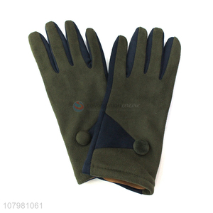 Factory Price Ladies Warm Gloves Best Winter Driving Gloves