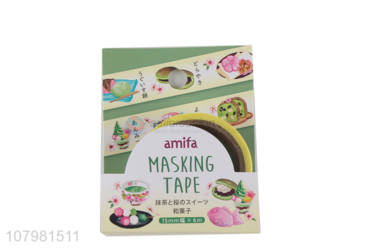 Best selling creative decoration color washi tape with top quality