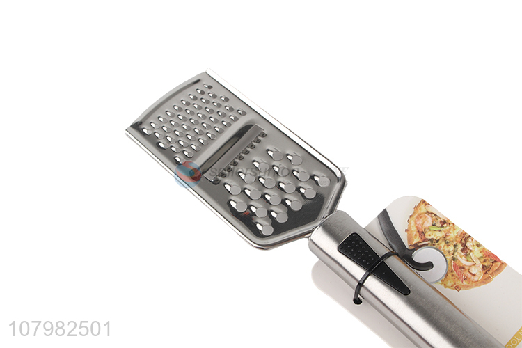 New Arrival Silver Stainless Steel Planer three-purpose Grater