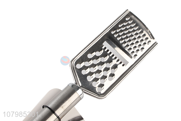 Latest arrival triple-purpose stainless steel vegetable fruit grater