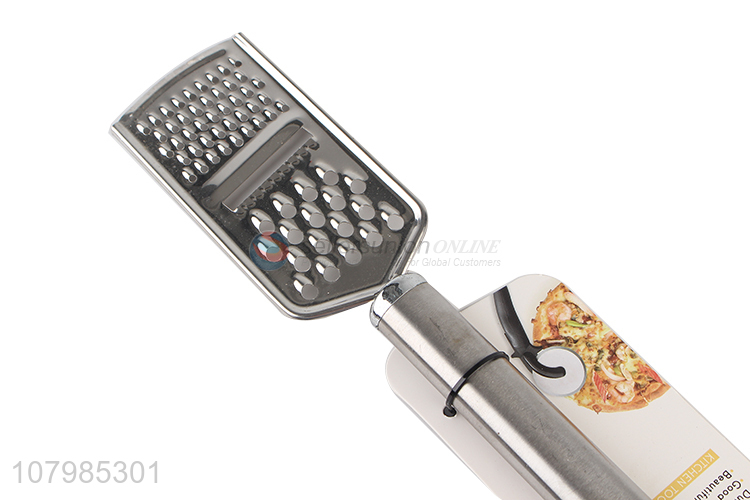 Latest arrival triple-purpose stainless steel vegetable fruit grater