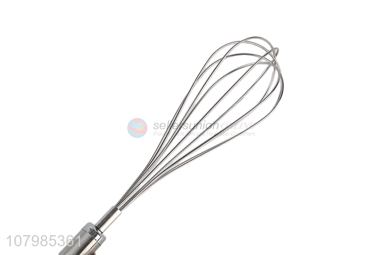 New arrival stainless steel wire balloon egg whisk manual egg beater