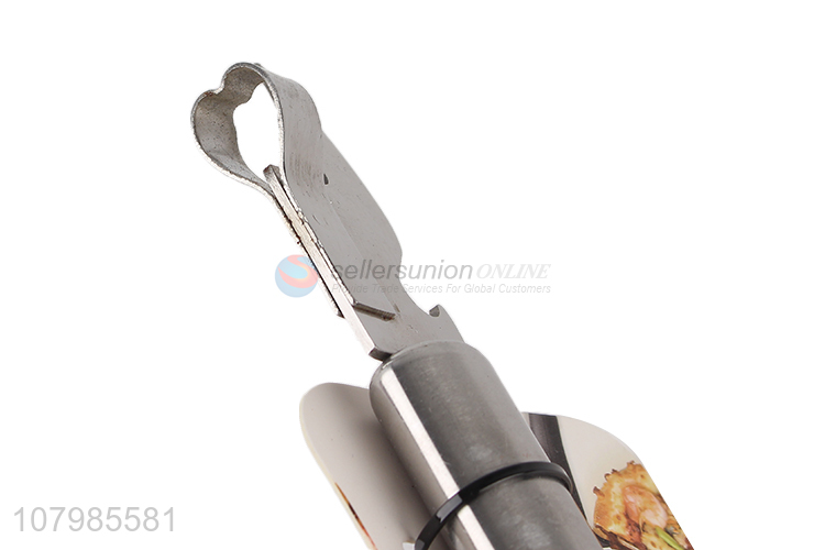 Hot selling stainless steel fruit can opener soda bottle opener