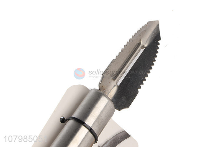 China factory multi-purpose stainless steel fish scale scraper fruit peeler