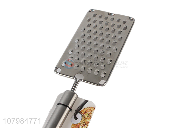 Low price stainless steel big-hole vegetable grater raddish grater