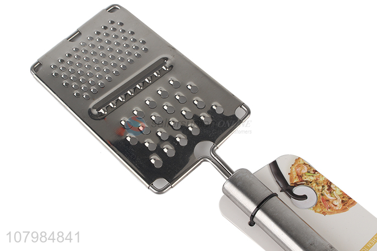 Wholesale stainless steel triple-purpose kitchen vegetable fruit grater