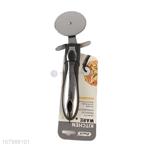 New Style Wavy Edge Stainless Steel Pizza Cutter Pizza Wheel