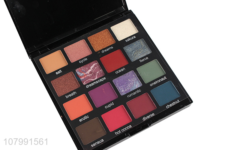 New Design 16 Colors Eyeshadow Palette With Makeup Mirror