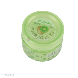 New arrival durable kiwi fruit lip balm lip gloss with top quality