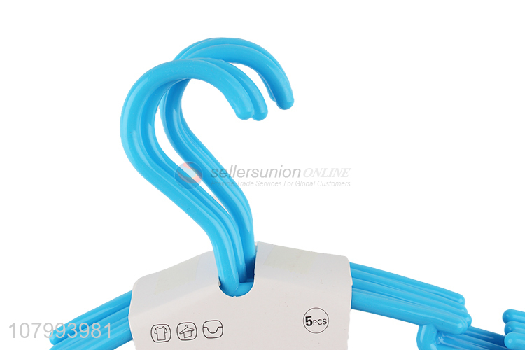 Online wholesale plastic baby children clothes hanger towel hanger coat hanger