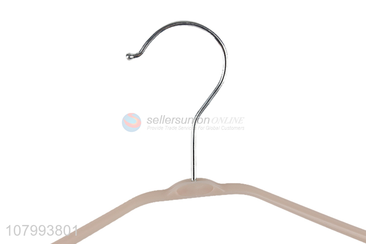 New arrival multi-purpose wide pp clothes hanger seamless thick coat hanger