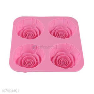 Fashion Rose Design <em>Silicone</em> <em>Cake</em> <em>Mould</em> Cupcake Mold