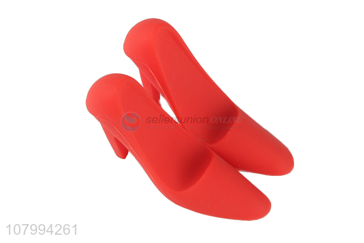 Creative Design Silicon High Heel Shape Mobile Phone Holder