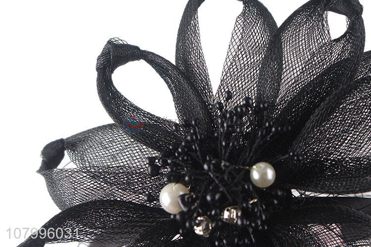 China imports veil flower fascinator hair hoop kentucky derby horse racing