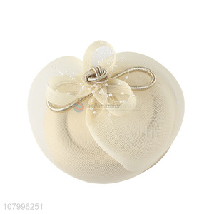 Wholesale kentucky derby horse racing fascinator top hat hair clip for ladies