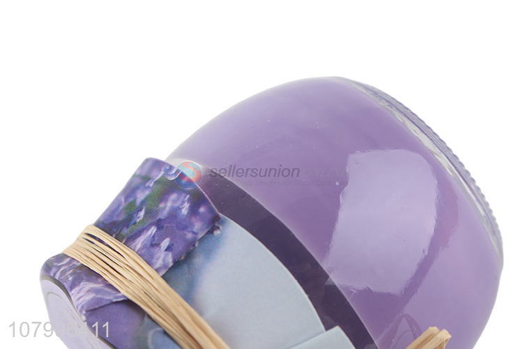 New Arrival Lavender Scented Candle Fashion Jar Candle For Gift