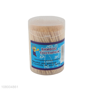 Good price household double-head toothpicks fruit bamboo sticks