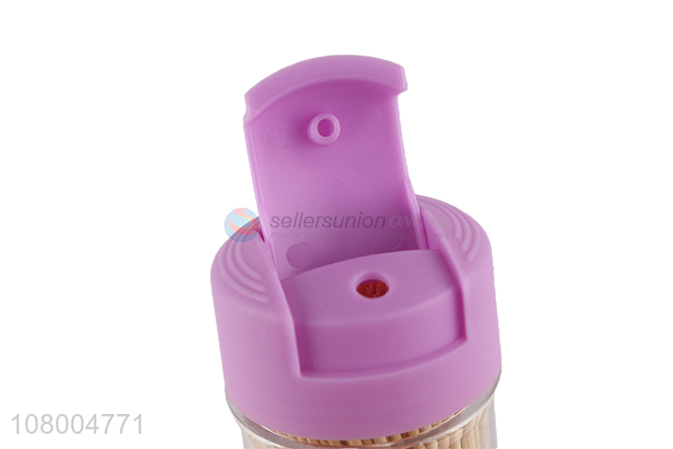 Good wholesale price plastic bottled toothpicks household toothpicks