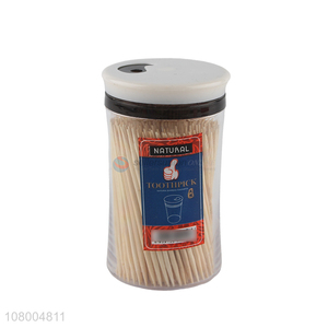 High quality plastic boxed toothpicks universal household table supplies