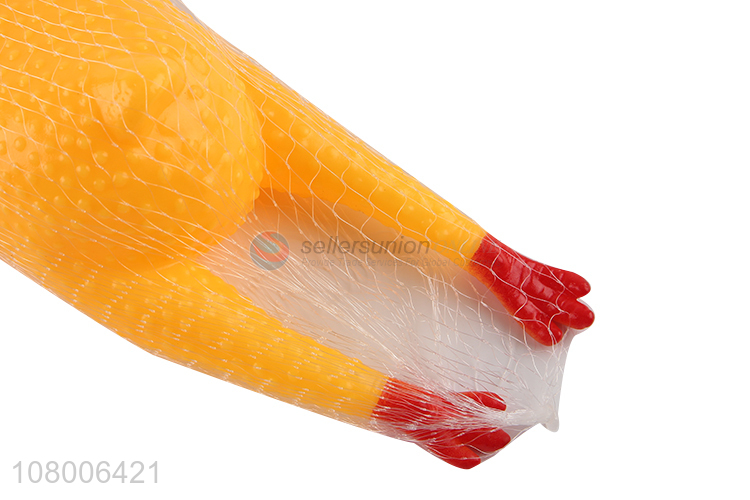 New arrival squeaky dog toy screaming chicken pet vinyl toy