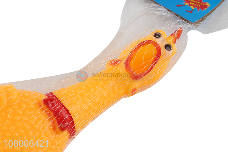 New arrival squeaky dog toy screaming chicken pet vinyl toy