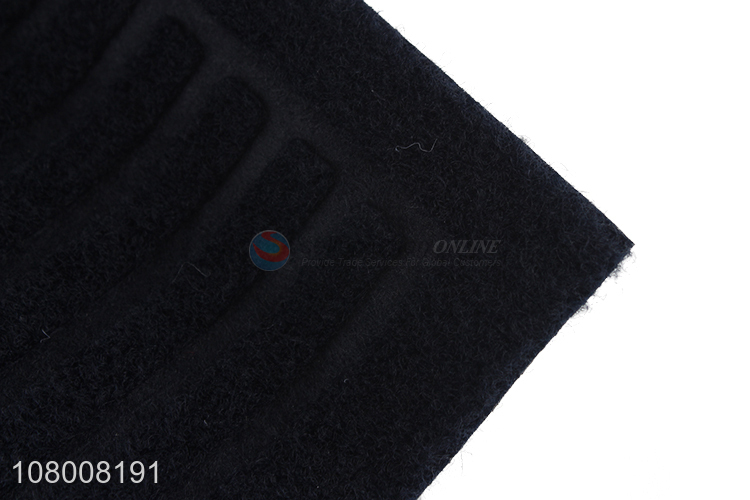 Factory wholesale balck home kitchen floor mat waterproof doormat