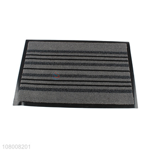 Lastest Arrival Black Waterproof Floor Mat Household Door Mat