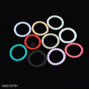 Best Selling Phone Coil <em>Hair</em> Ties Elastic <em>Hair</em> <em>Band</em>