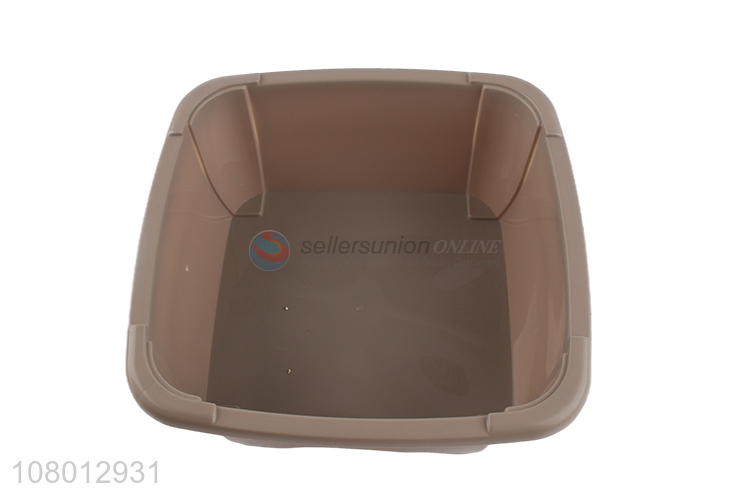 Top quality multifunctional plastic drain basket with lid