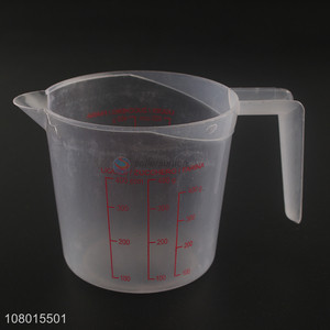 New Design Plastic Measuring Jug Durable Measuring Cup