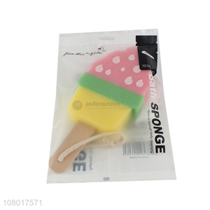 Cute design skin-friendly reusable shower bath sponge for sale