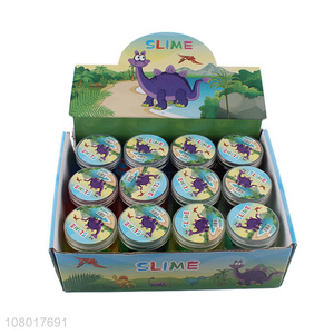 China wholesale multicolor creative dinosaur crustal mud for kids