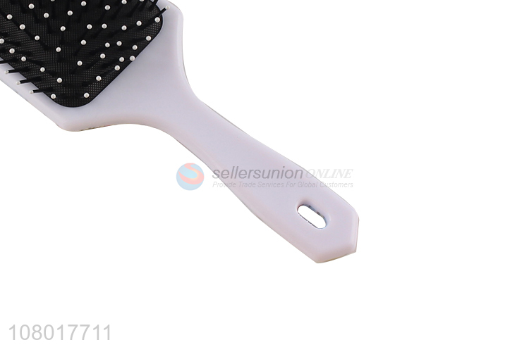 High quality plastic airbag comb printing massage comb