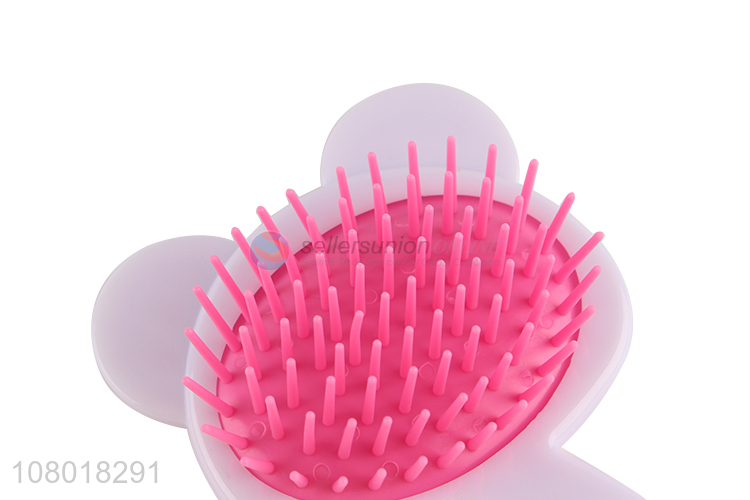 Hot sale plastic cartoon massage comb portable hairdressing comb