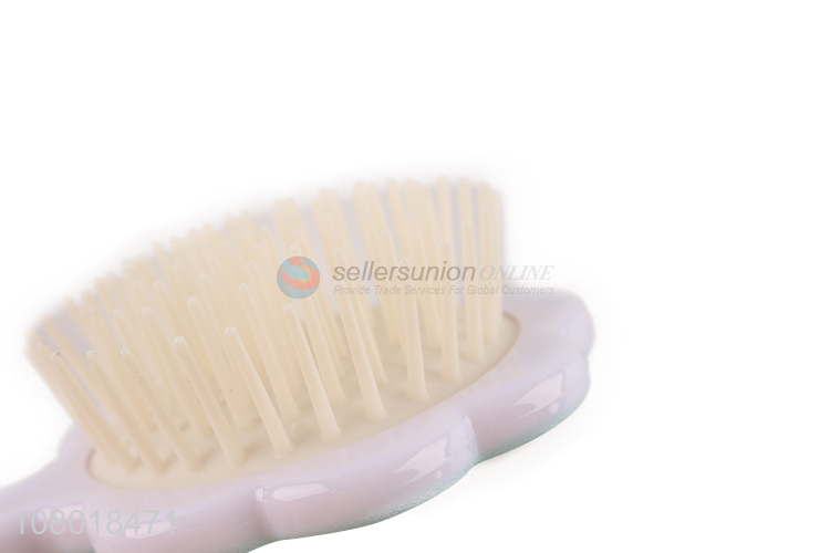 Good quality plastic airbag comb printing massage comb