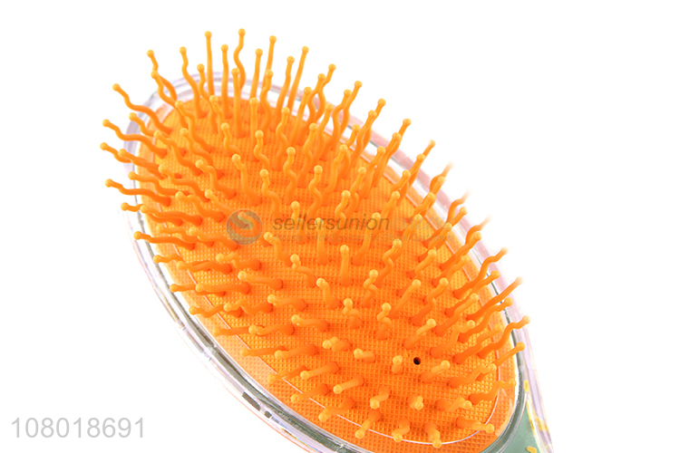 New products plastic cartoon print hairdressing massage comb