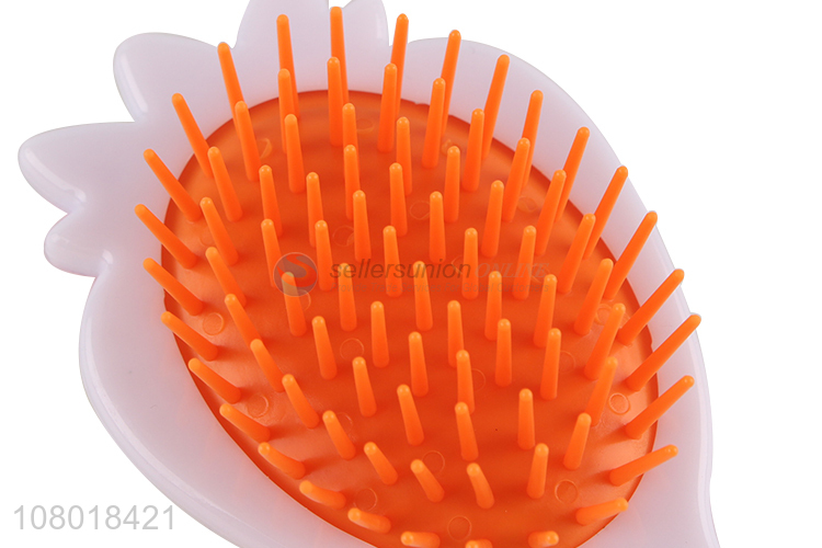 Top quality plastic airbag comb creative print massage comb