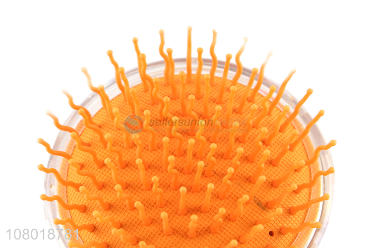 Yiwu market export plastic massage comb ladies hairdressing comb