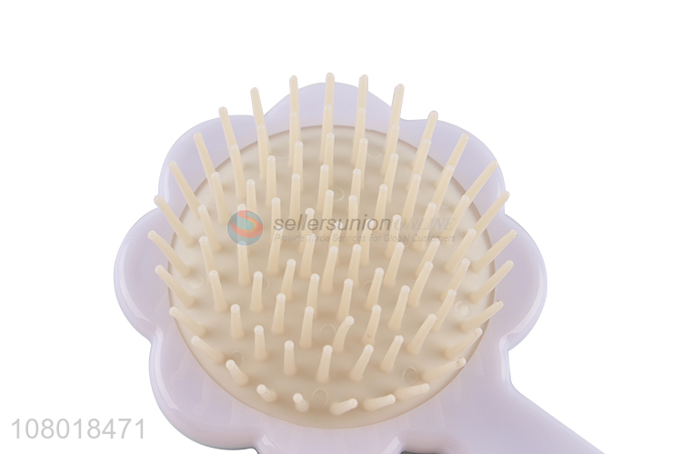 Good quality plastic airbag comb printing massage comb