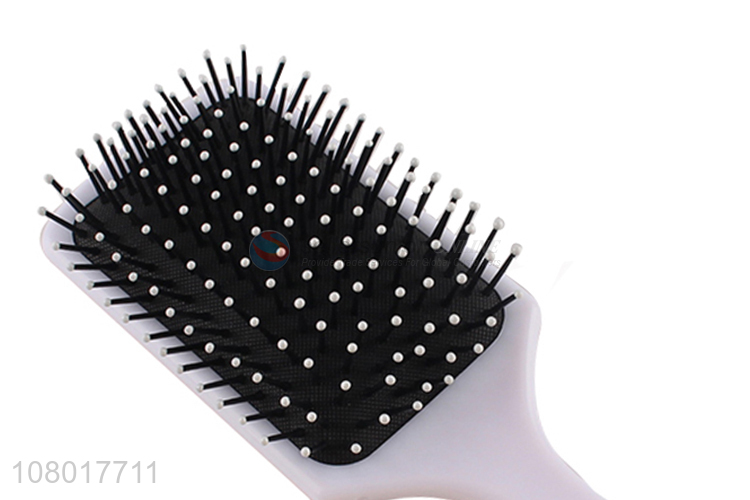 High quality plastic airbag comb printing massage comb