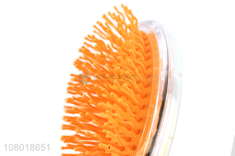 Wholesale plastic cartoon print hairdressing massage comb