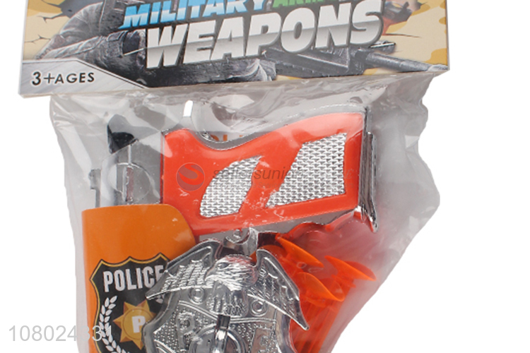 Best quality funny children props police set toys gun toys