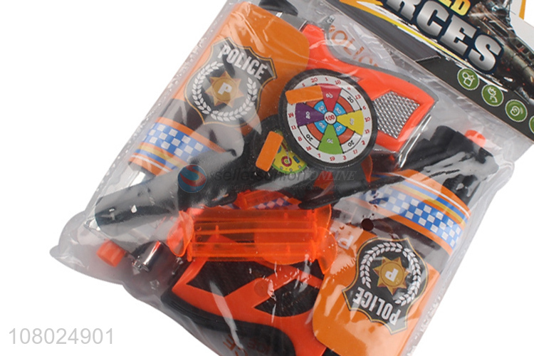 Most popular plastic children pretend play police set toys