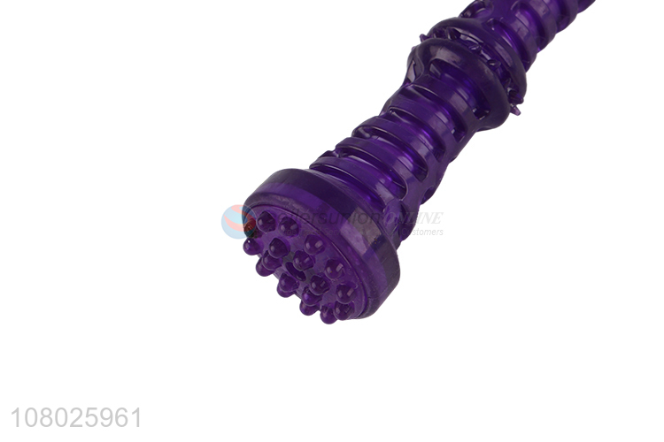 Explosive Purple Silicone Sounding Stick Pet Molar Toys for Sale