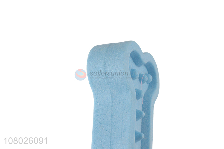 Yiwu market wholesale blue silicone chew toy for pet molar toy