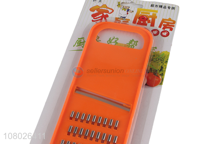 Factory supply kitchen gadgets vegetable and fruit grater muli-use grater
